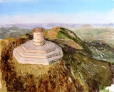 19 - June Cutler - Beacon Toposcope - Watercolour.JPG